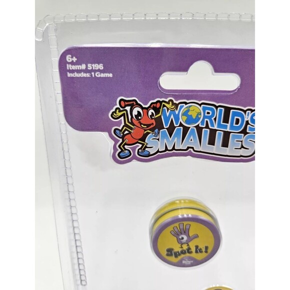 Brand New World's Smallest Spot It Game Miniature 1.5" Round Tin Gifting Kidcore - Picture 3 of 7
